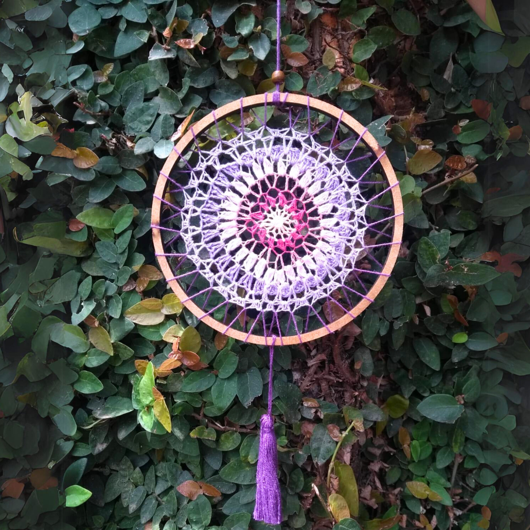 Mandala em crochê